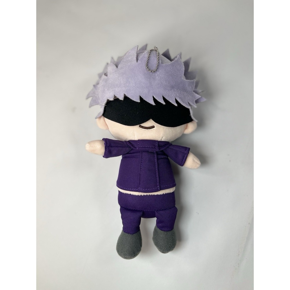 Jujutsu Kaisen Satoru Gojo Plush Keychain Ball Chain Mascot Bandai Hang 10 Inch